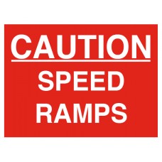 Caution Speed Ramps Caution Speed Ramps